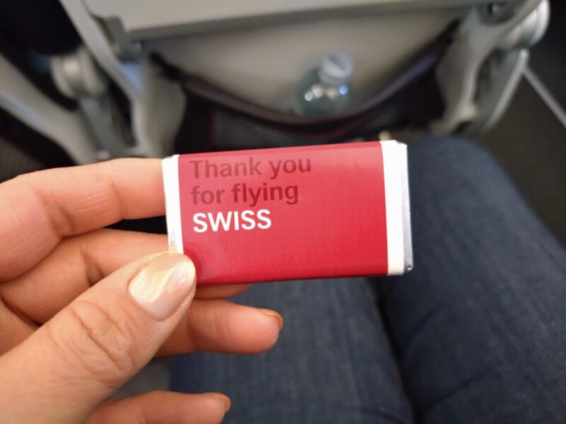 スイスインターナショナル、チョコレート